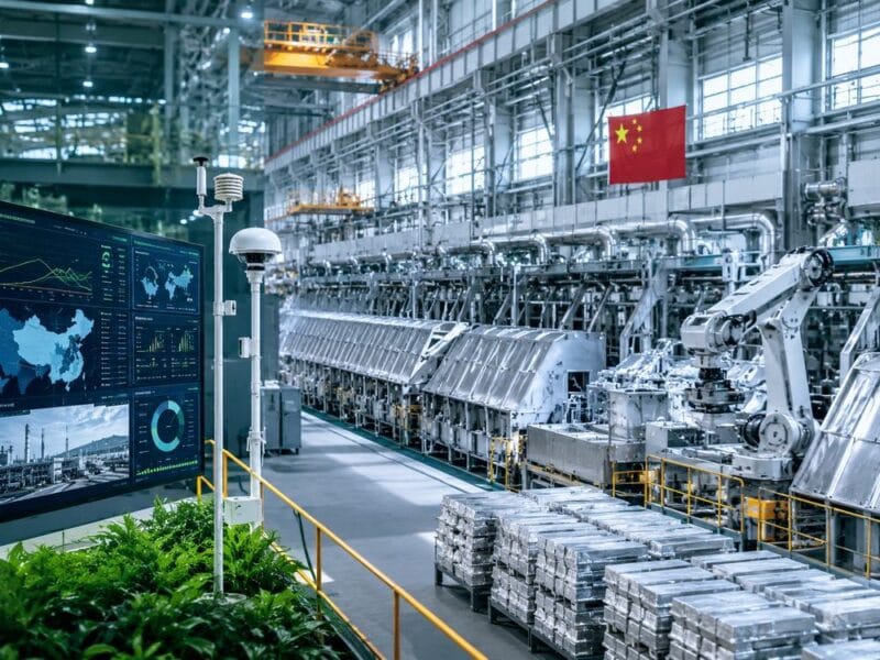 China Primary Aluminum Smelting Plant