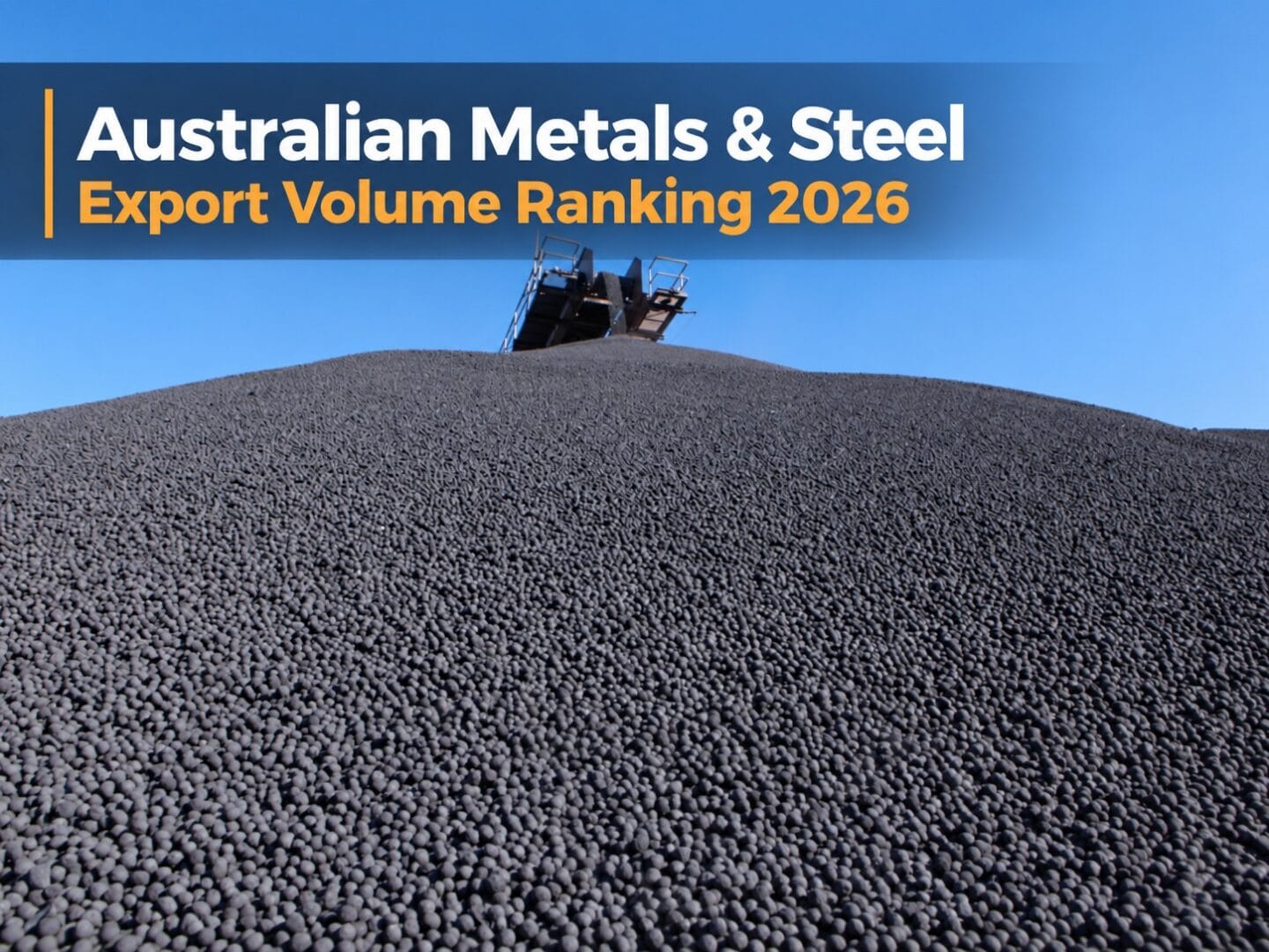 australian metals steel export volume ranking 2026